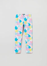 Ovs Kids Girl Leggings With Flower Print
